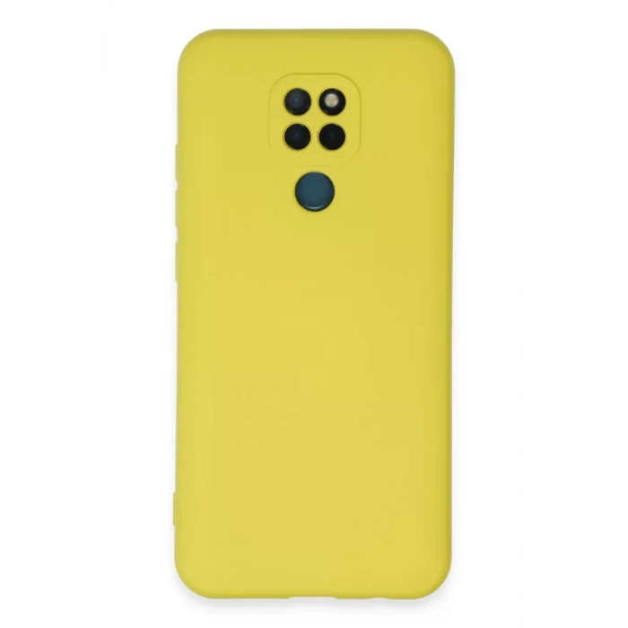 Newface General Mobile GM 20 Kılıf Nano içi Kadife Silikon - Sarı
