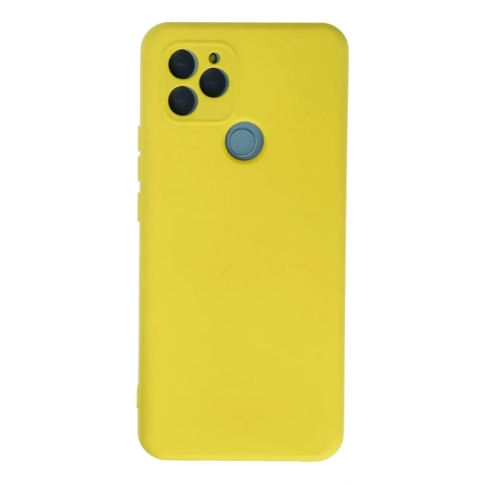 Newface General Mobile GM 21 Kılıf Nano içi Kadife Silikon - Sarı