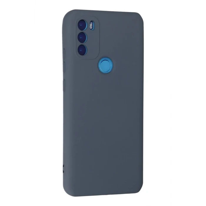 Newface General Mobile GM 21 Plus Kılıf Nano içi Kadife Silikon - Gri