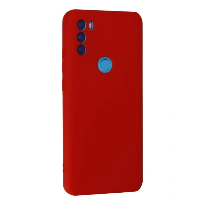 Newface General Mobile GM 21 Plus Kılıf Nano içi Kadife Silikon - Kırmızı