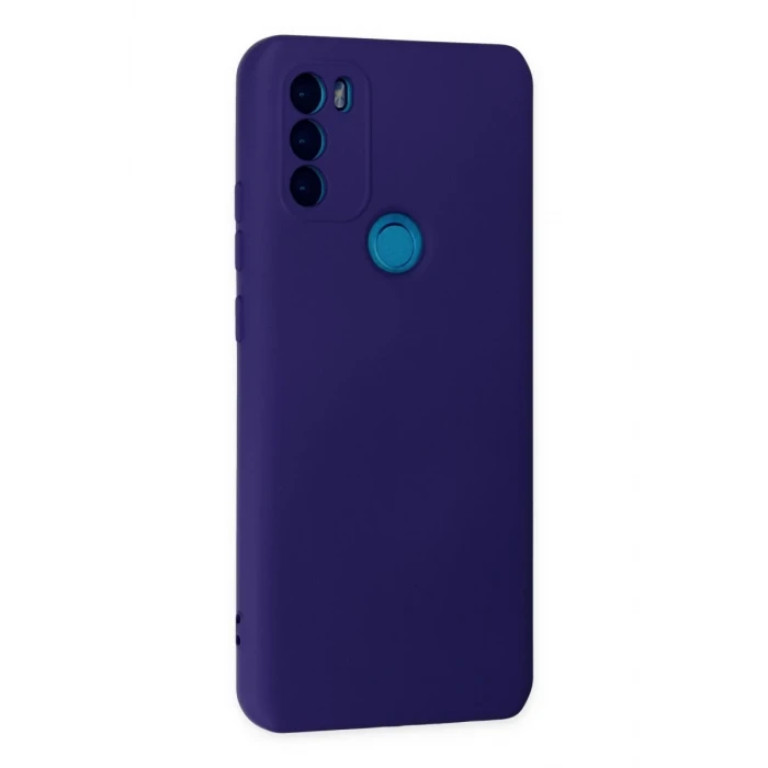 Newface General Mobile GM 21 Plus Kılıf Nano içi Kadife Silikon - Mor