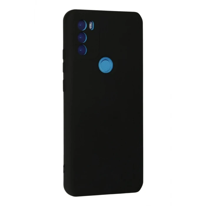 Newface General Mobile GM 21 Plus Kılıf Nano içi Kadife Silikon - Siyah