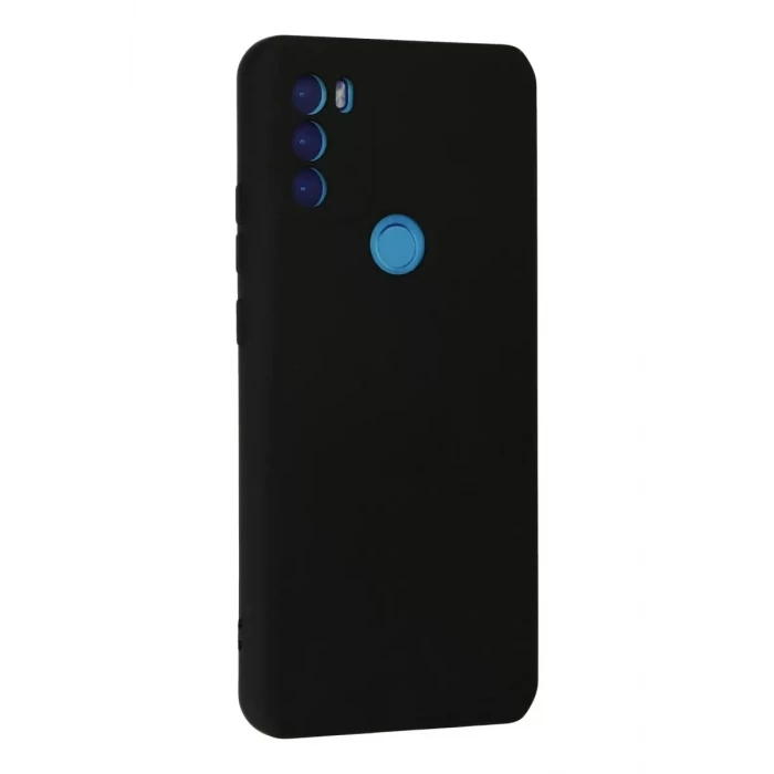 Newface General Mobile GM 21 Plus Kılıf Nano içi Kadife Silikon - Siyah