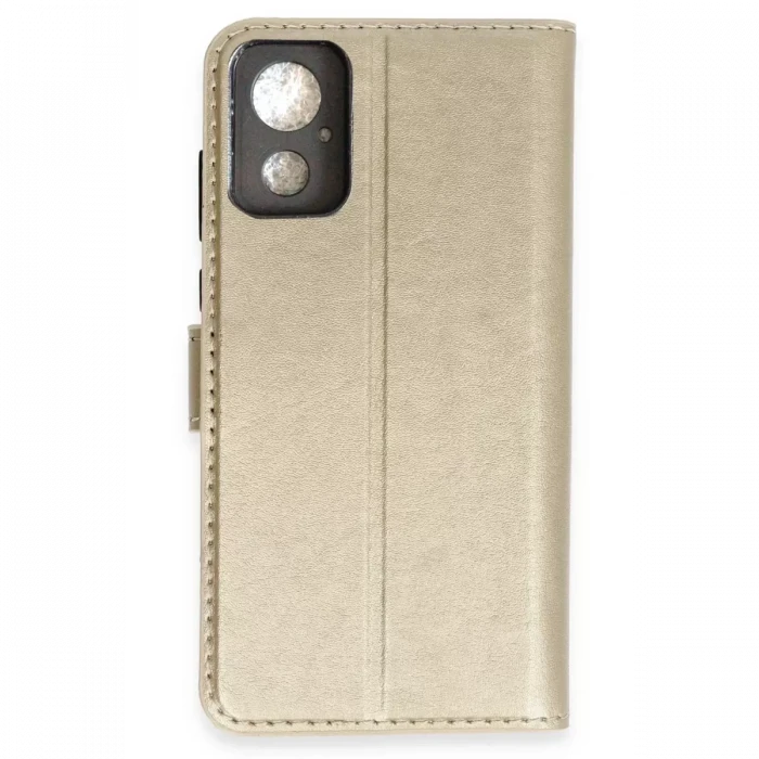 Newface General Mobile GM 23 SE Trend S Plus Kapaklı Kılıf - Gold