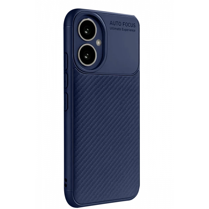 Newface Honor 400 Kılıf Auto Focus Karbon Kapak - Lacivert