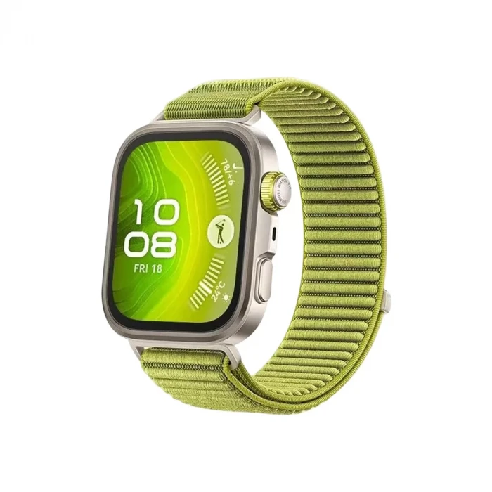 Newface Huawei Fit 4 Braid Kordon - Açık Yeşil