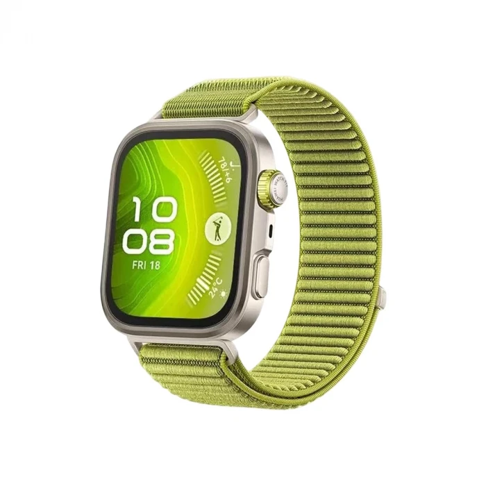 Newface Huawei Fit 4 Braid Kordon - Açık Yeşil