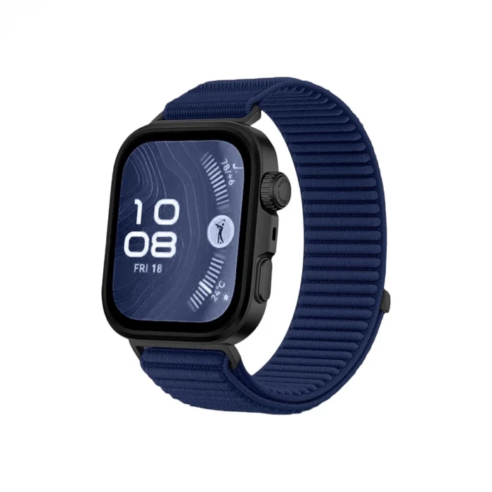 Newface Huawei Fit 4 Braid Kordon - Lacivert