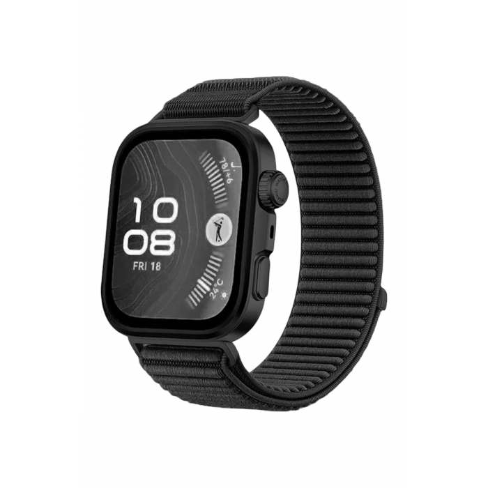 Newface Huawei Fit 4 Braid Kordon - Siyah