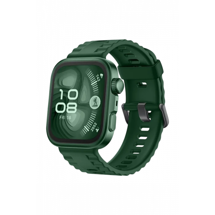Newface Huawei Fit 4 Nova Silikon Kordon - Koyu Yeşil