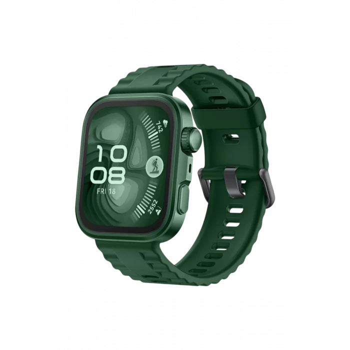 Newface Huawei Fit 4 Nova Silikon Kordon - Koyu Yeşil
