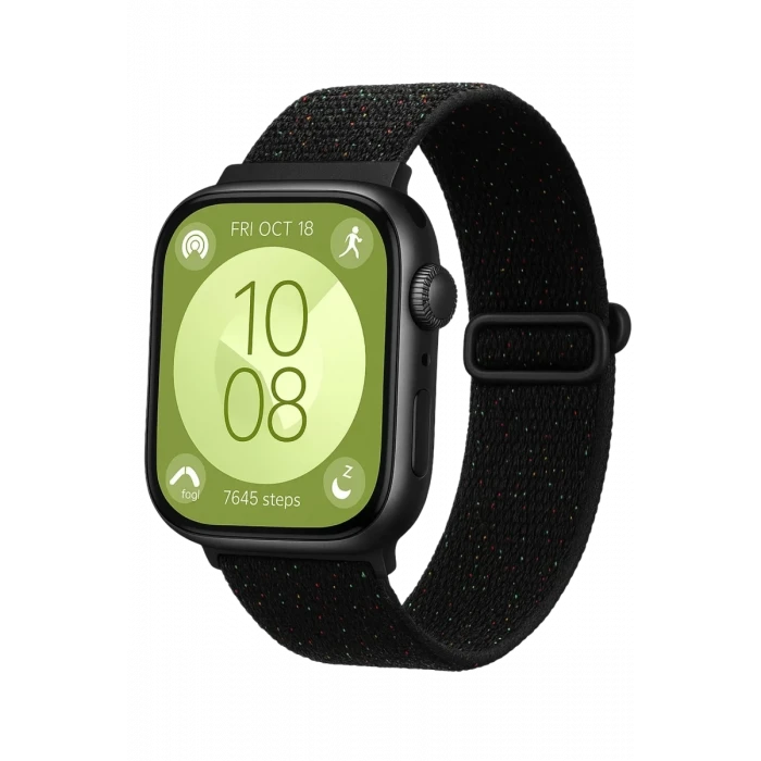 Newface Huawei Fit 4 Star Kordon - Benekli Siyah