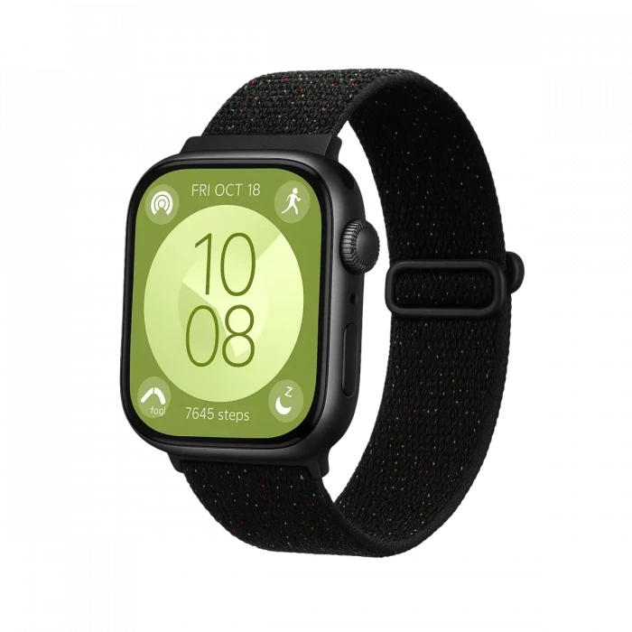Newface Huawei Fit 4 Star Kordon - Benekli Siyah