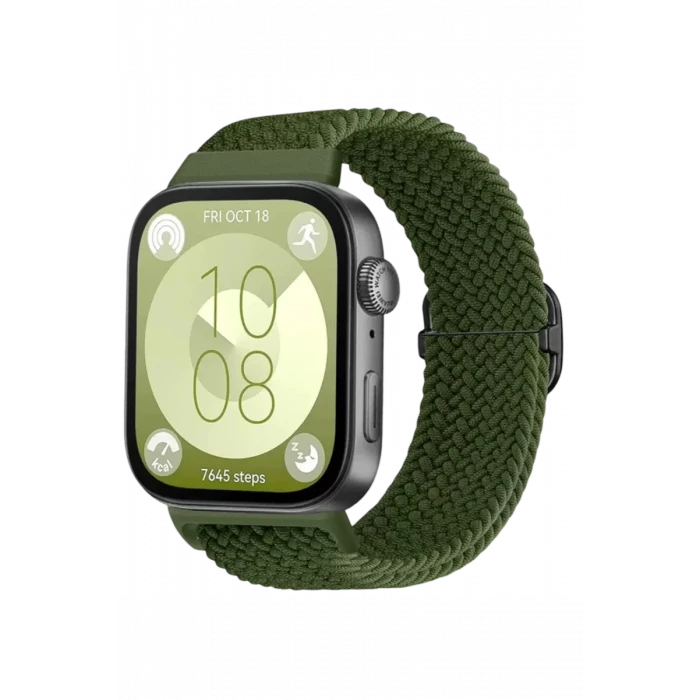 Newface Huawei Fit 4 Star Kordon - Koyu Yeşil