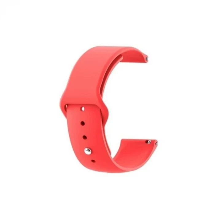 Newface Huawei GT4 41mm 18mm Klasik Kordon - Kırmızı