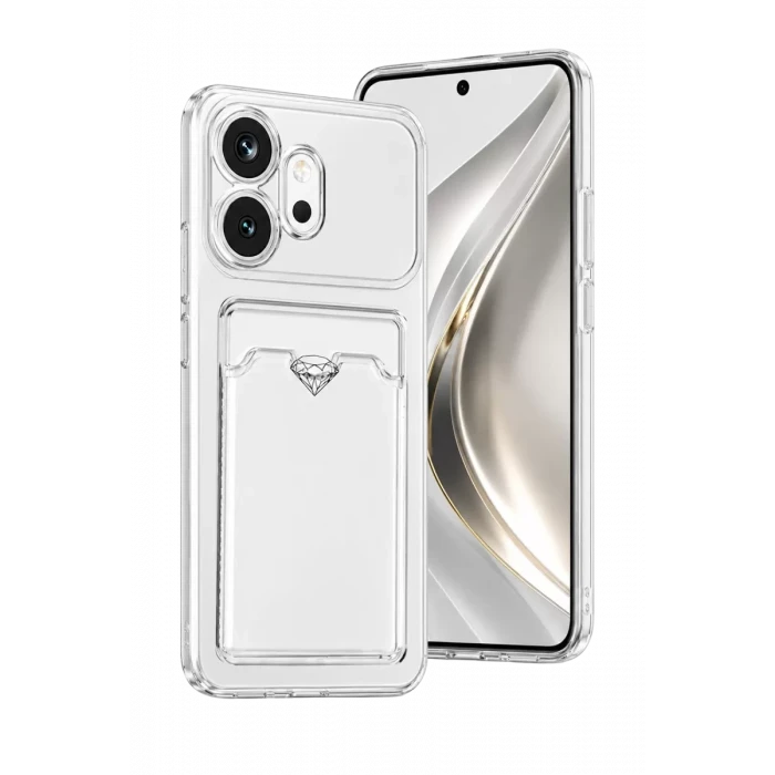 Newface Huawei Honor 600 Kart Şeffaf Silikon - Şeffaf