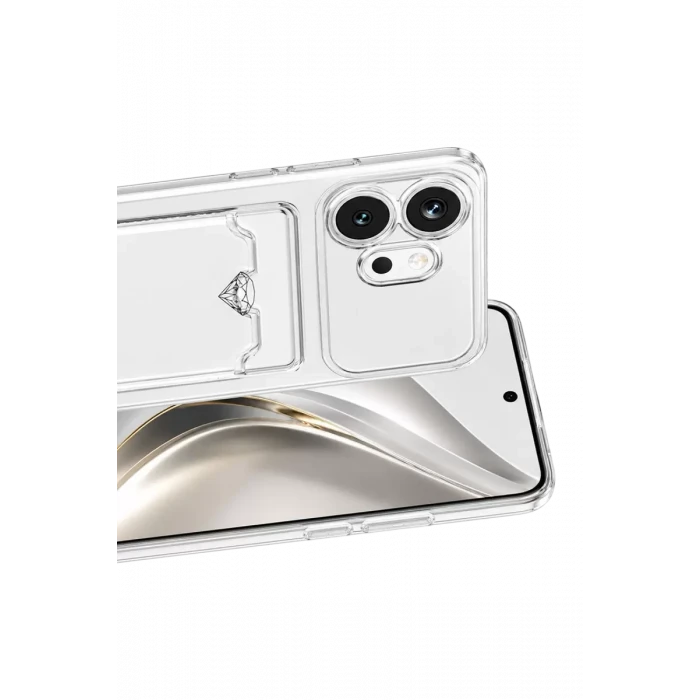 Newface Huawei Honor 600 Kart Şeffaf Silikon - Şeffaf