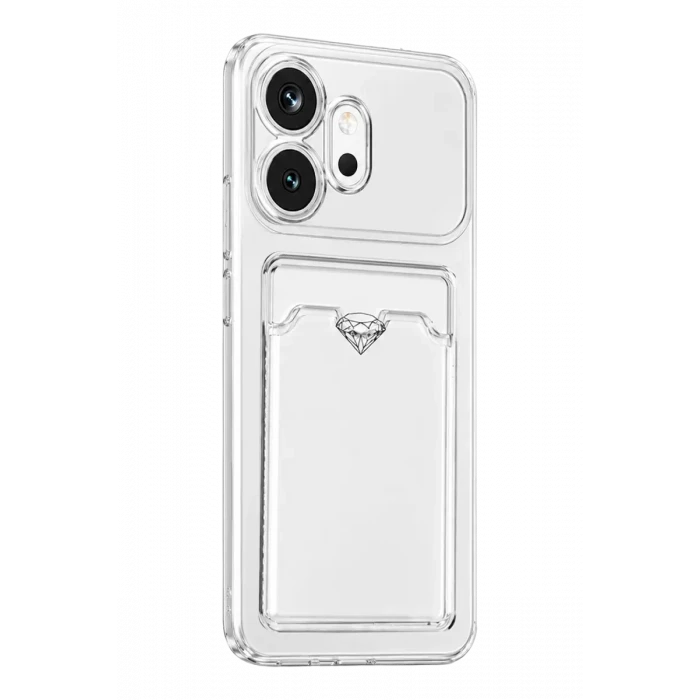 Newface Huawei Honor 600 Kart Şeffaf Silikon - Şeffaf