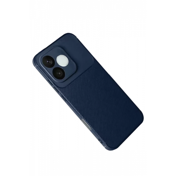 Newface Huawei Honor 600 Lite Auto Focus Karbon Kapak - Lacivert