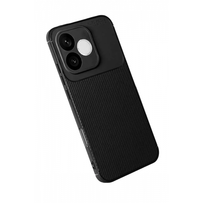 Newface Huawei Honor 600 Lite Auto Focus Karbon Kapak - Siyah