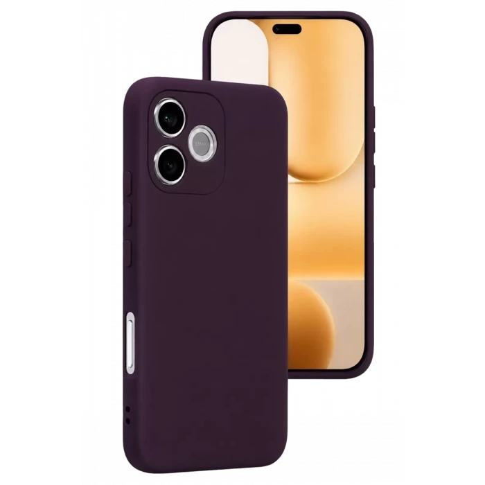 Newface Huawei Honor 600 Lite First Silikon - Mürdüm