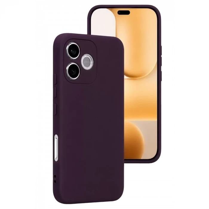 Newface Huawei Honor 600 Lite First Silikon - Mürdüm