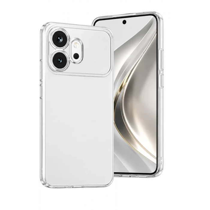 Newface Huawei Honor 600 Lüx Şeffaf Silikon - Şeffaf