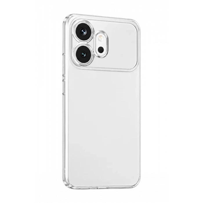 Newface Huawei Honor 600 Lüx Şeffaf Silikon - Şeffaf