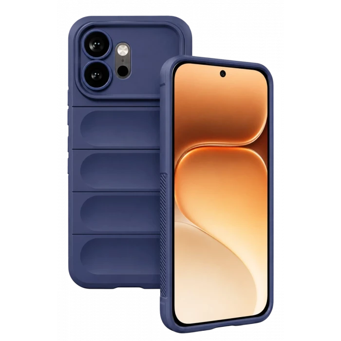 Newface Huawei Honor 600 Optimum Silikon - Lacivert