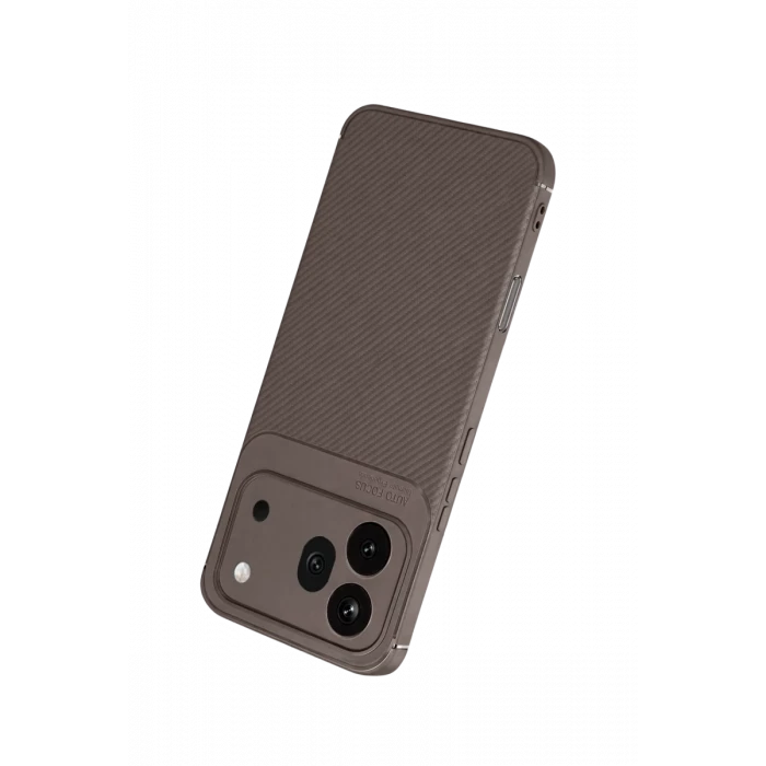 Newface Huawei Honor 600 Pro Auto Focus Karbon Kapak - Gri