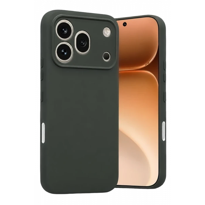 Newface Huawei Honor 600 Pro First Silikon - Koyu Yeşil