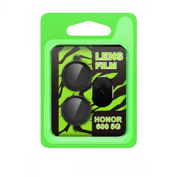 Newface Huawei Honor 600 Raze Metal Kamera Lens - Siyah