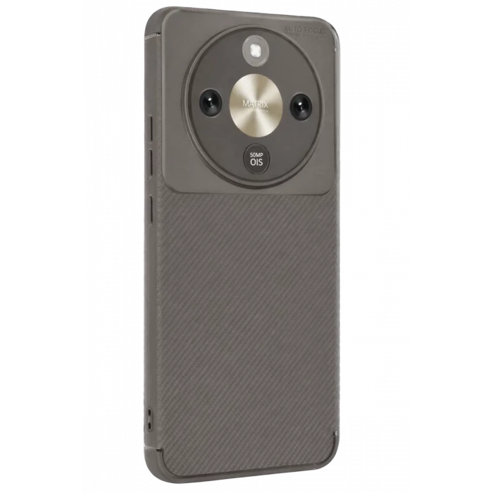Newface Huawei Honor Magic 8 Lite Auto Focus Karbon Kapak - Gri