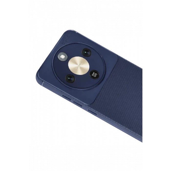 Newface Huawei Honor Magic 8 Lite Auto Focus Karbon Kapak - Lacivert