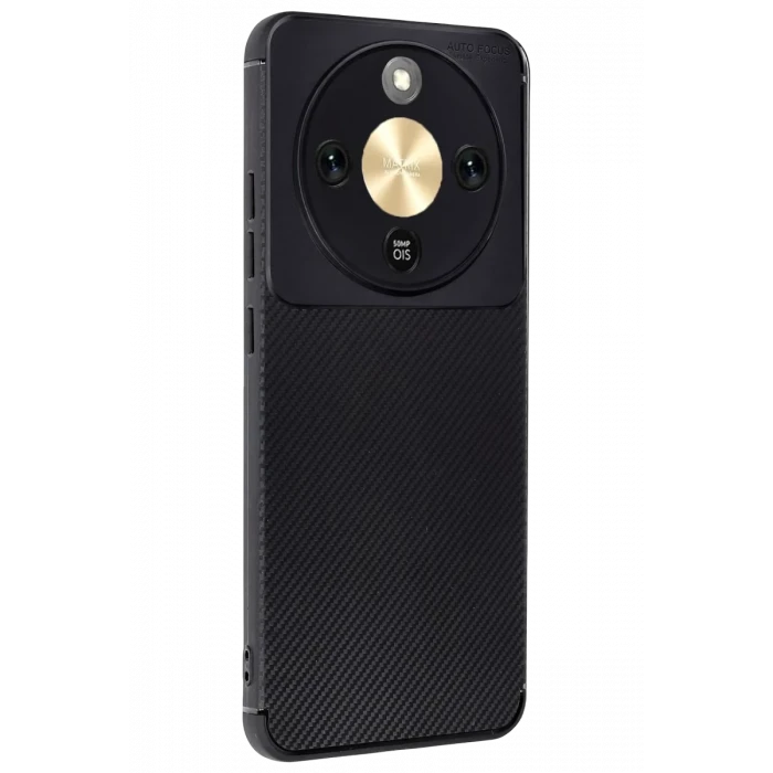 Newface Huawei Honor Magic 8 Lite Auto Focus Karbon Kapak - Siyah