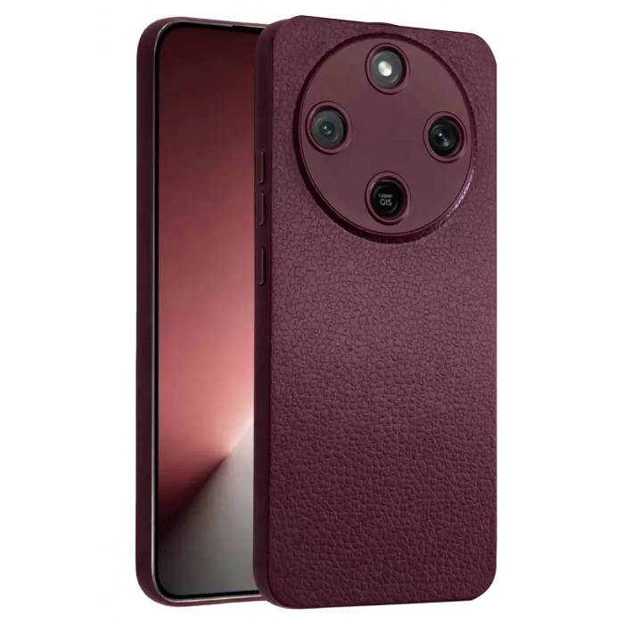 Newface Huawei Honor Magic 8 Lite Thermax Silikon Kılıf - Bordo