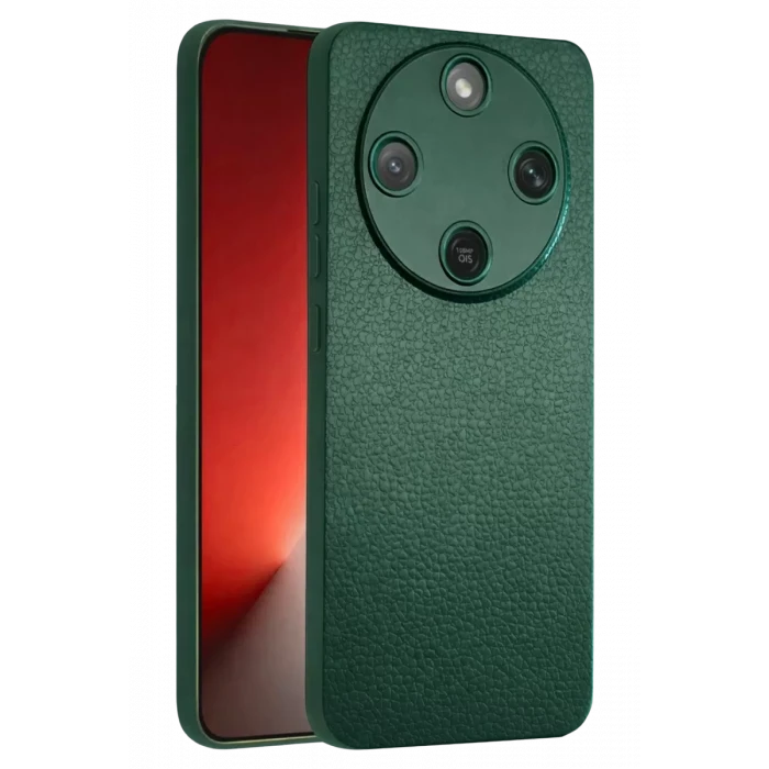 Newface Huawei Honor Magic 8 Lite Thermax Silikon Kılıf - Koyu Yeşil
