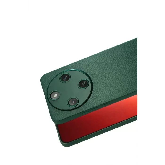 Newface Huawei Honor Magic 8 Lite Thermax Silikon Kılıf - Koyu Yeşil