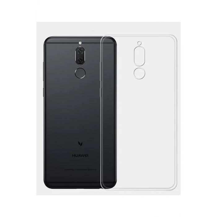 Newface Huawei Mate 10 Lite Kılıf Lüx Şeffaf Silikon