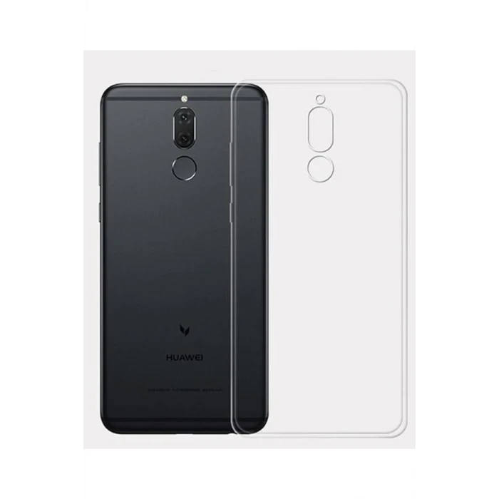 Newface Huawei Mate 10 Lite Kılıf Lüx Şeffaf Silikon