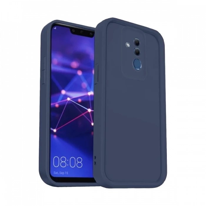 Newface Huawei Mate 20 Lite Kılıf Viera Silikon - Lacivert