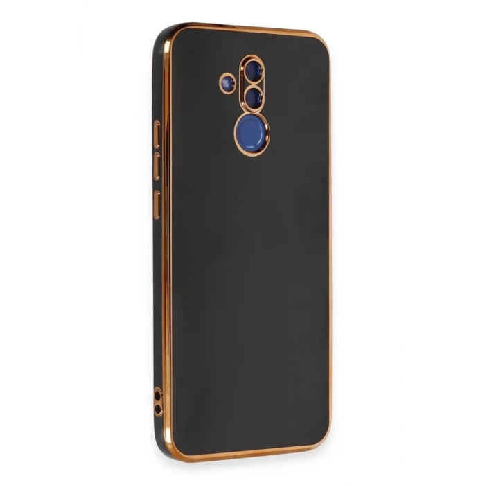 Newface Huawei Mate 20 Lite Kılıf Volet Silikon - Siyah