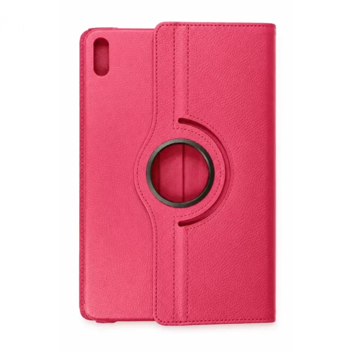 Newface Huawei MatePad SE 11 Kılıf 360 Tablet Deri Kılıf - Pembe