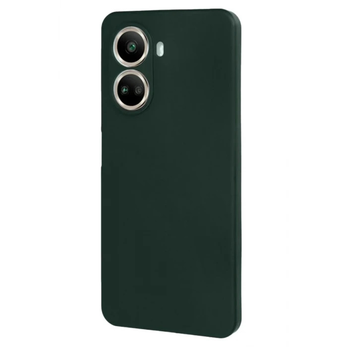 Newface Huawei Nova 10 SE Kılıf First Silikon - Koyu Yeşil