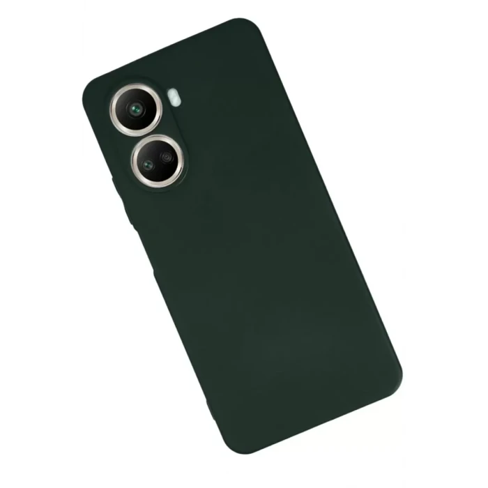 Newface Huawei Nova 10 SE Kılıf First Silikon - Koyu Yeşil