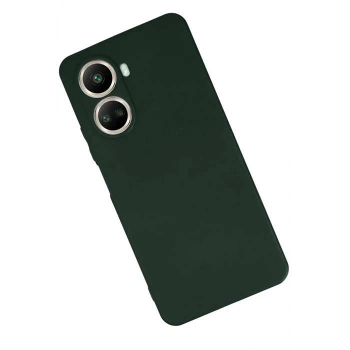Newface Huawei Nova 10 SE Kılıf First Silikon - Koyu Yeşil