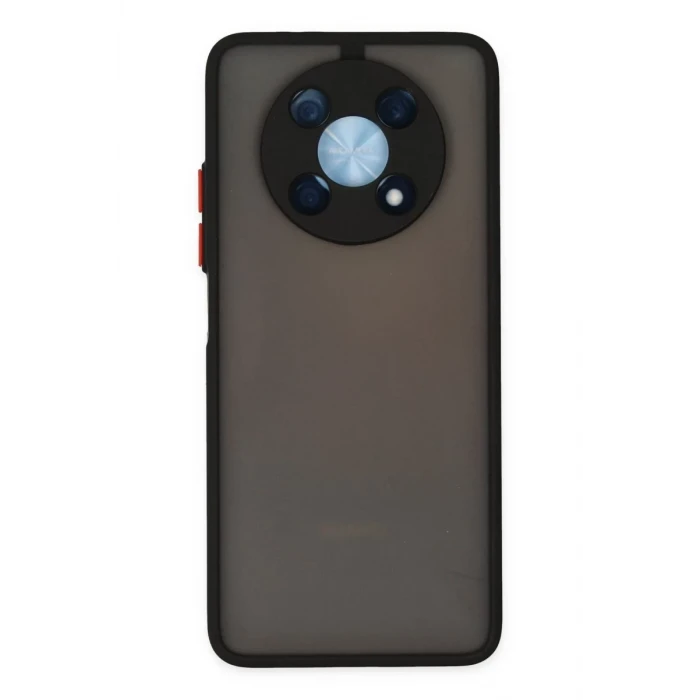 Newface Huawei Nova Y90 Kılıf Montreal Silikon Kapak - Siyah