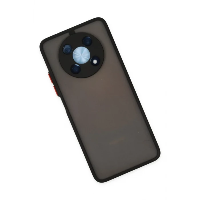 Newface Huawei Nova Y90 Kılıf Montreal Silikon Kapak - Siyah