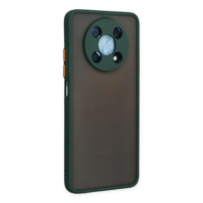 Newface Huawei Nova Y90 Kılıf Montreal Silikon Kapak - Yeşil