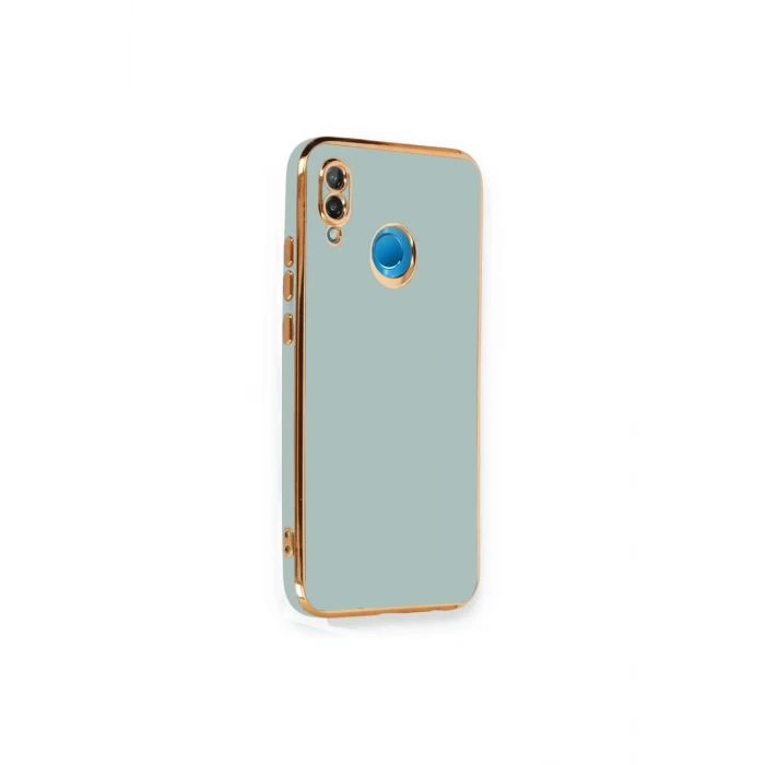 Newface Huawei P20 Lite Kılıf Volet Silikon - Açık Yeşil